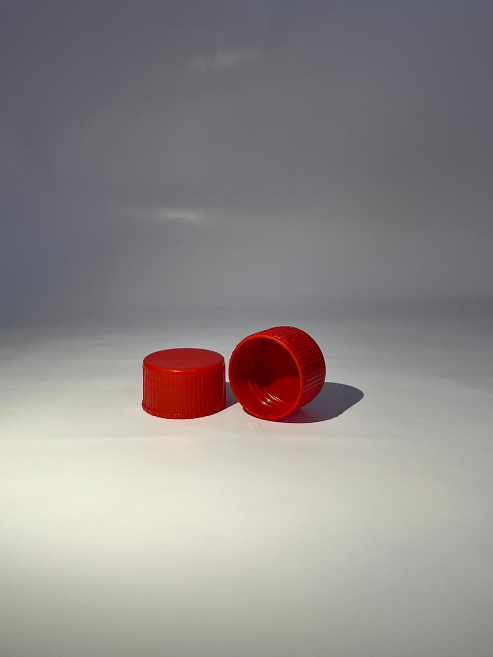 Tampas coloridas para frascos